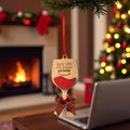 Sippin’ and Shoppin’ Prime Wine Glass Ornament