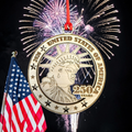 250 Anniversary United States Statue of Liberty Double Layer 2026 Ornament