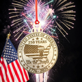 250 Anniversary United States We the People Single Layer 2026 Ornament
