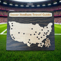 Soccer Stadium Travel Guide Map