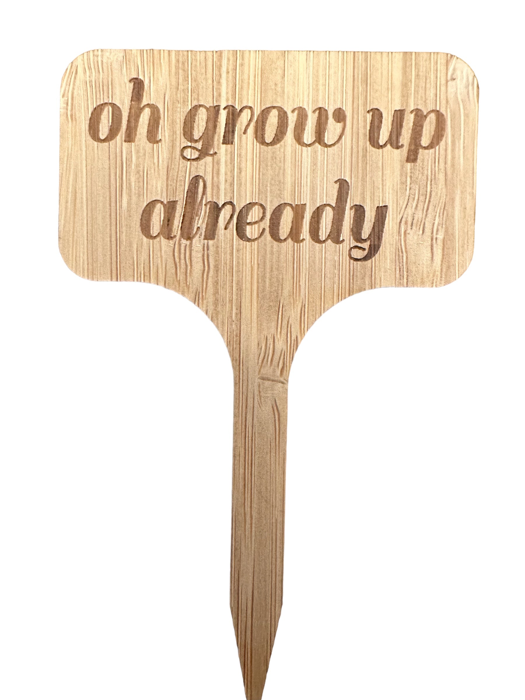 Oh grow up already