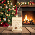 Your 2 Cents Were Always Worthless – Now It’s Official! 2025 Penny Wooden Ornament