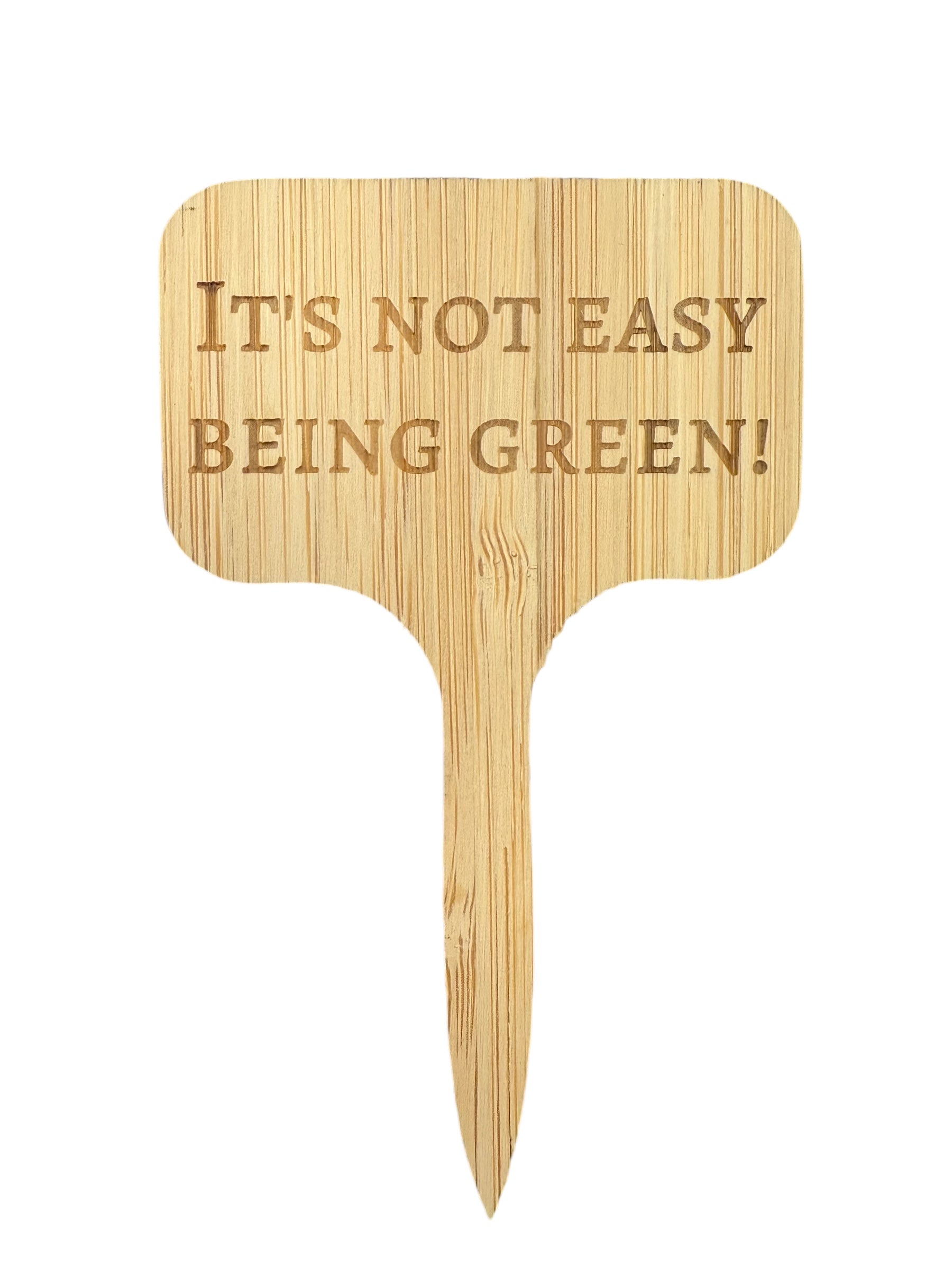 It’s not easy being green!