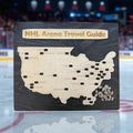 NHL Stadium Travel Guide Map