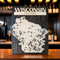 Wisconsin Wineries Travel Guide Map