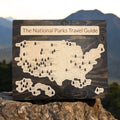 National Parks Travel Guide Map