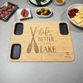 Life Is Better at the Lake  XL Charcuterie Board