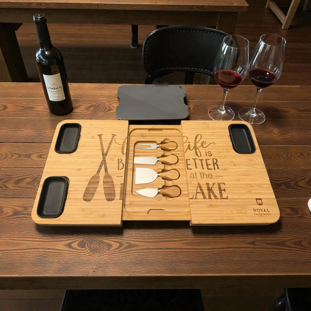 Life Is Better at the Lake  XL Charcuterie Board