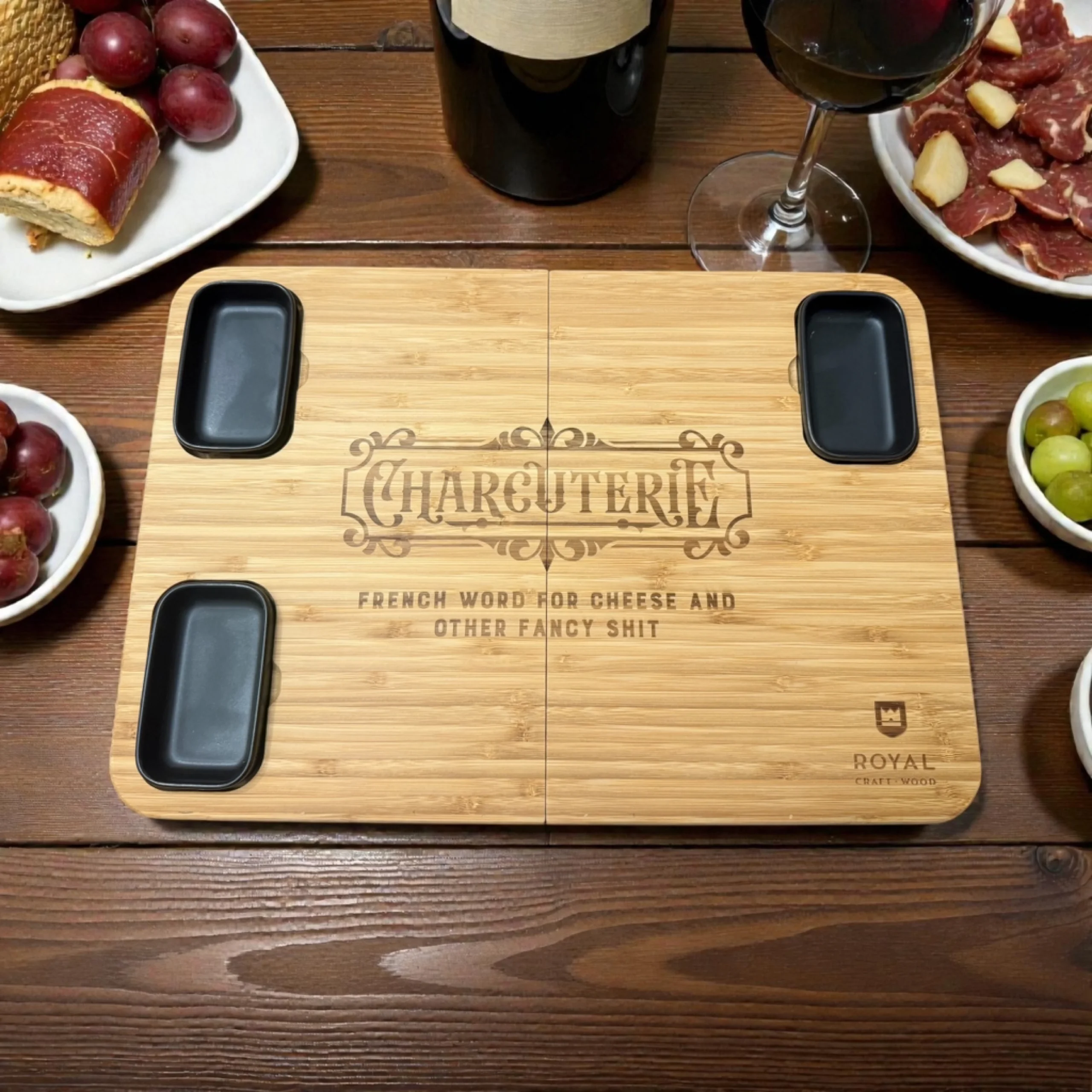 The French Word for Cheese & Other Fancy Shit  XL Charcuterie Board