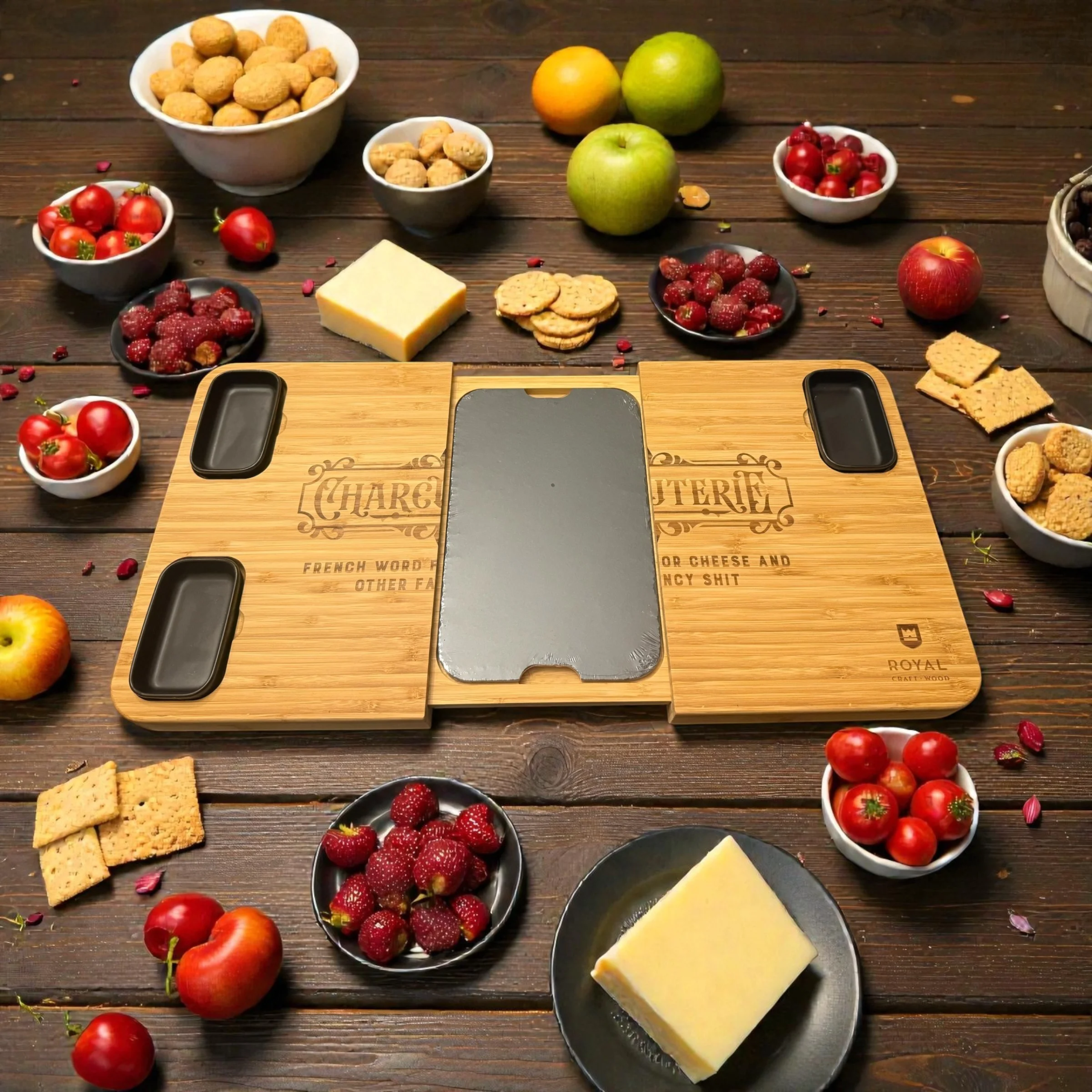 The French Word for Cheese & Other Fancy Shit  XL Charcuterie Board