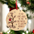 Charlie Brown “It’s Not What’s Under the Tree” Ornament