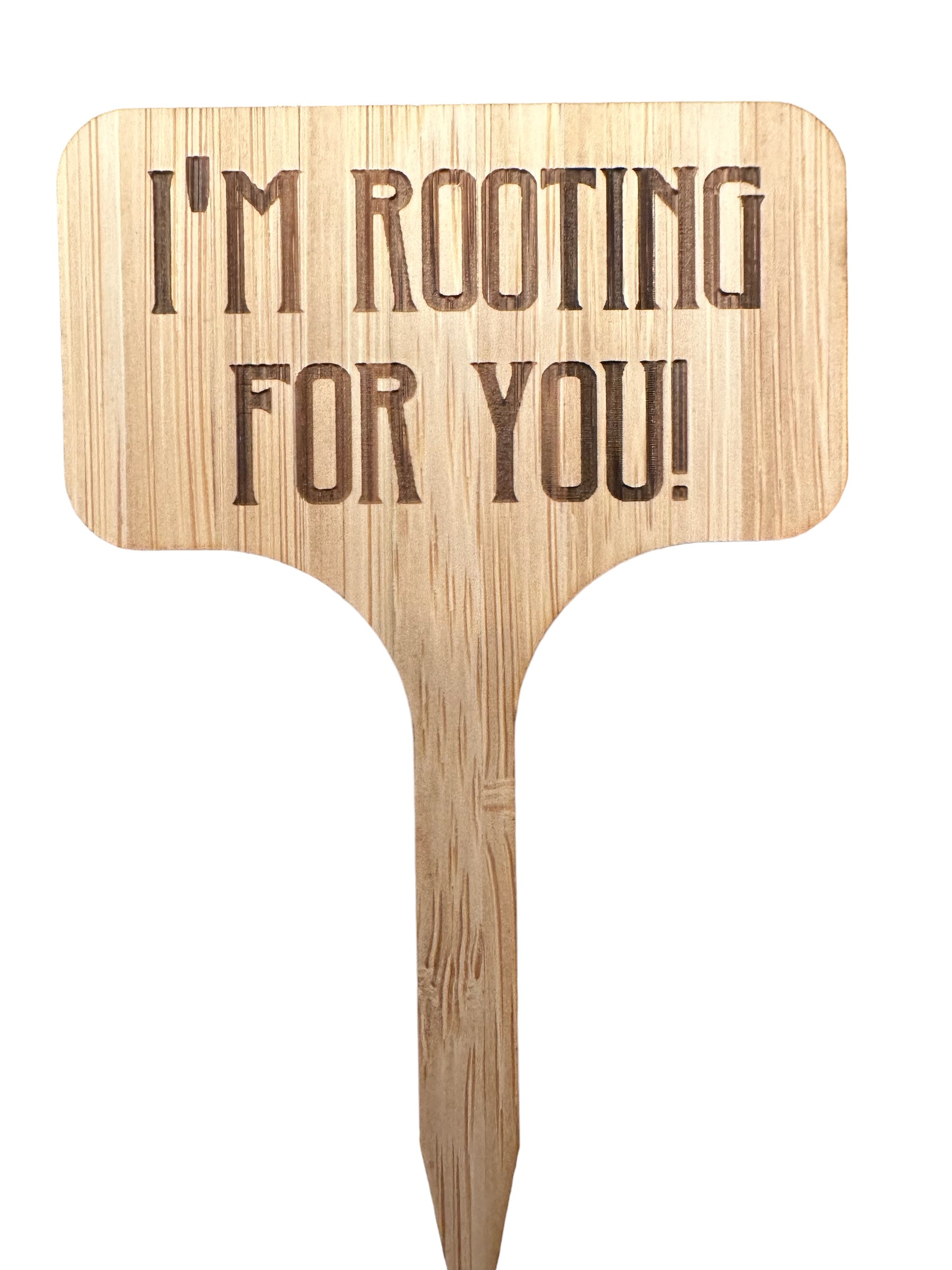 I’m rooting for you