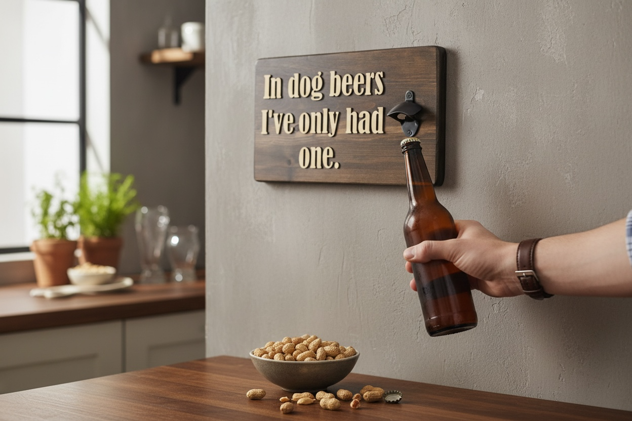 In Dog Beers, I’ve Only Had One Single Bottle Opener