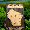 Wisconsin State Parks Travel Guide Map