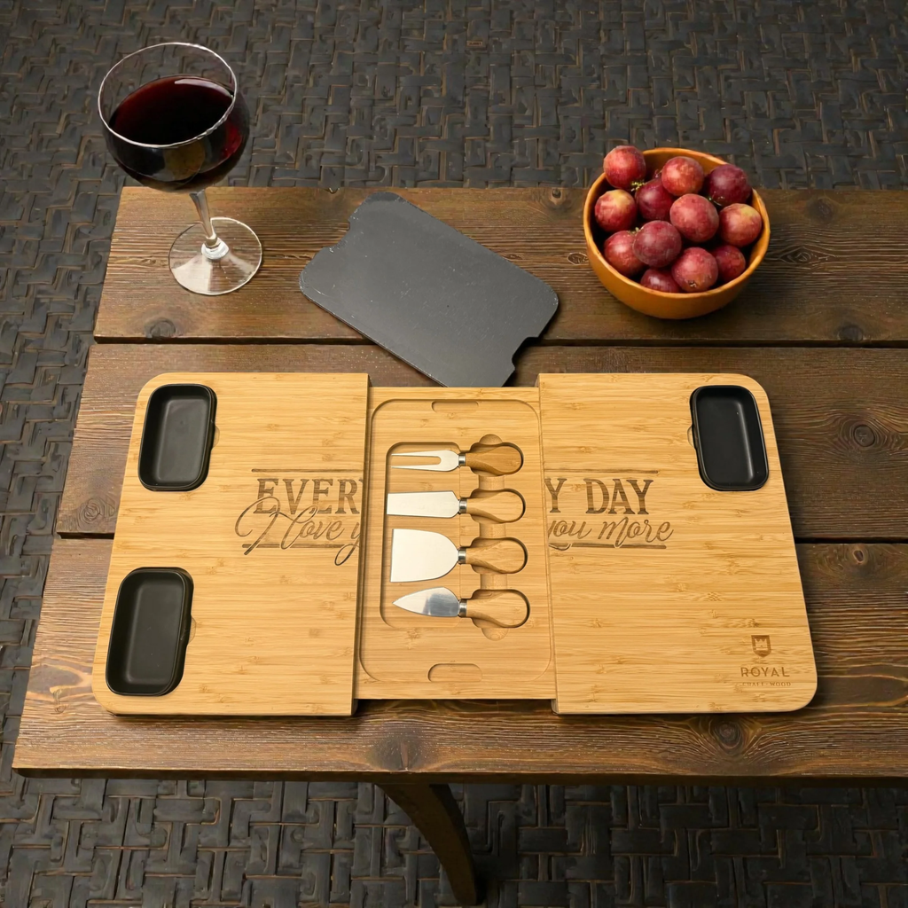 Everyday I Love You More  XL Charcuterie Board