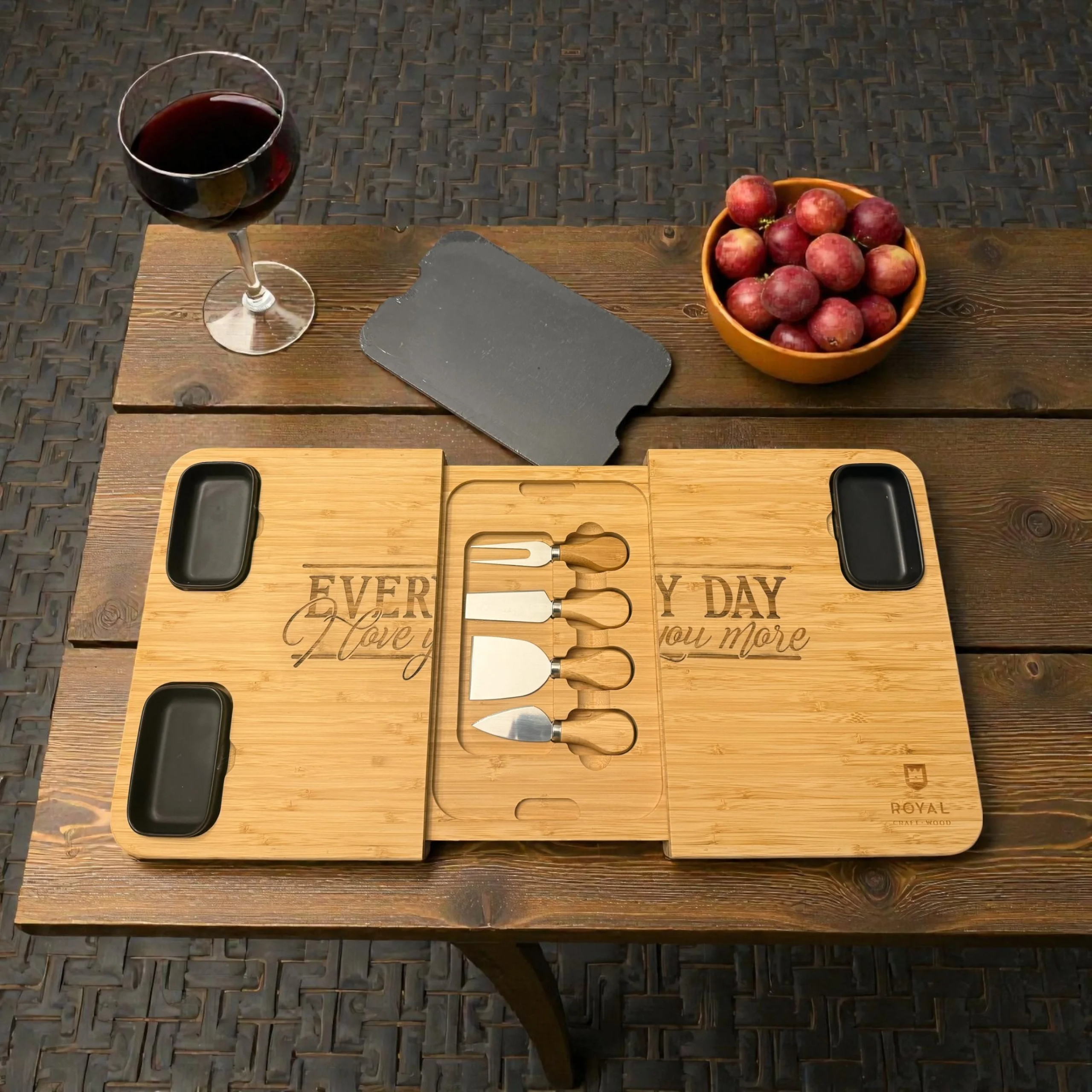 Everyday I Love You More  XL Charcuterie Board