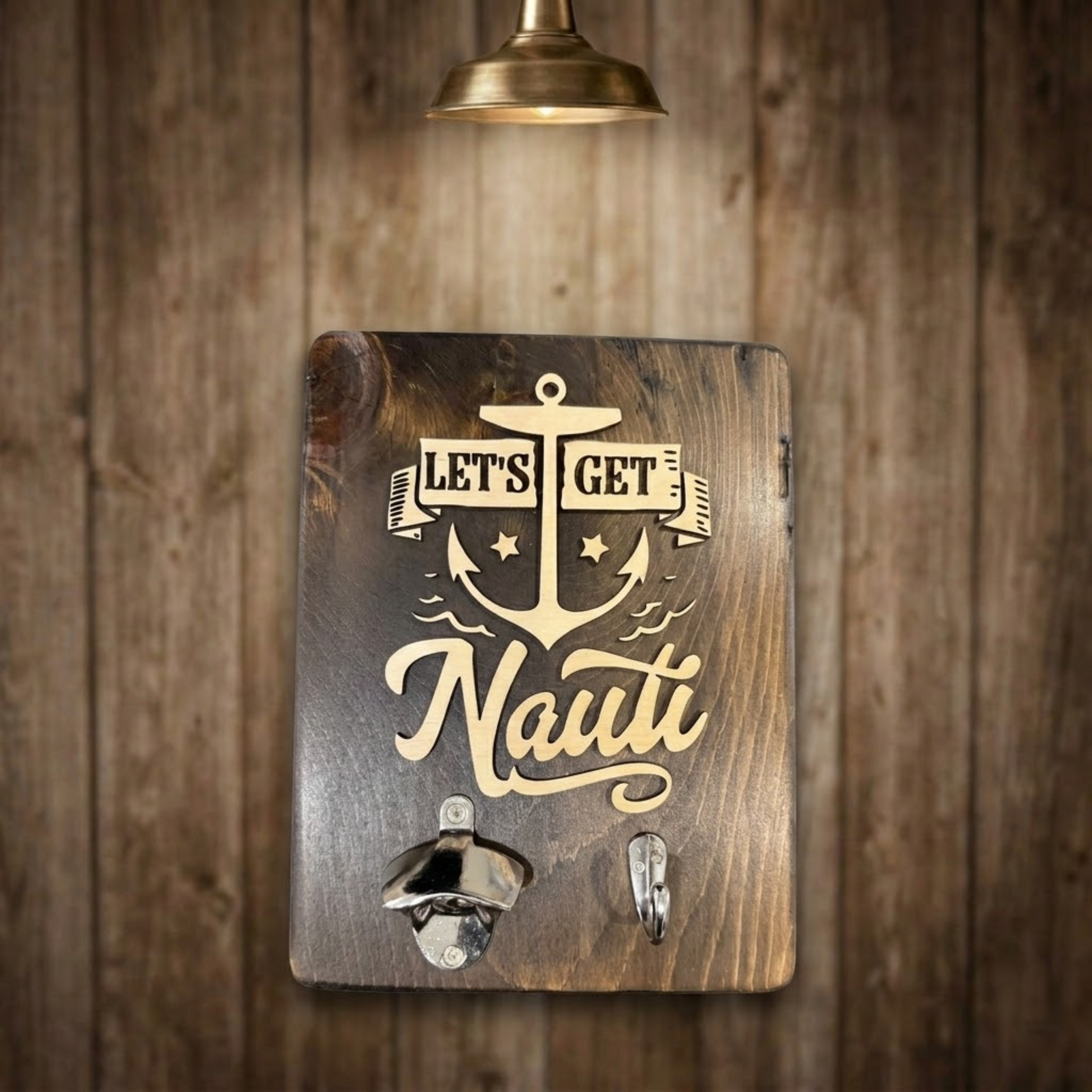Let’s Get Nauti Dual Wall Mount Bottle Opener