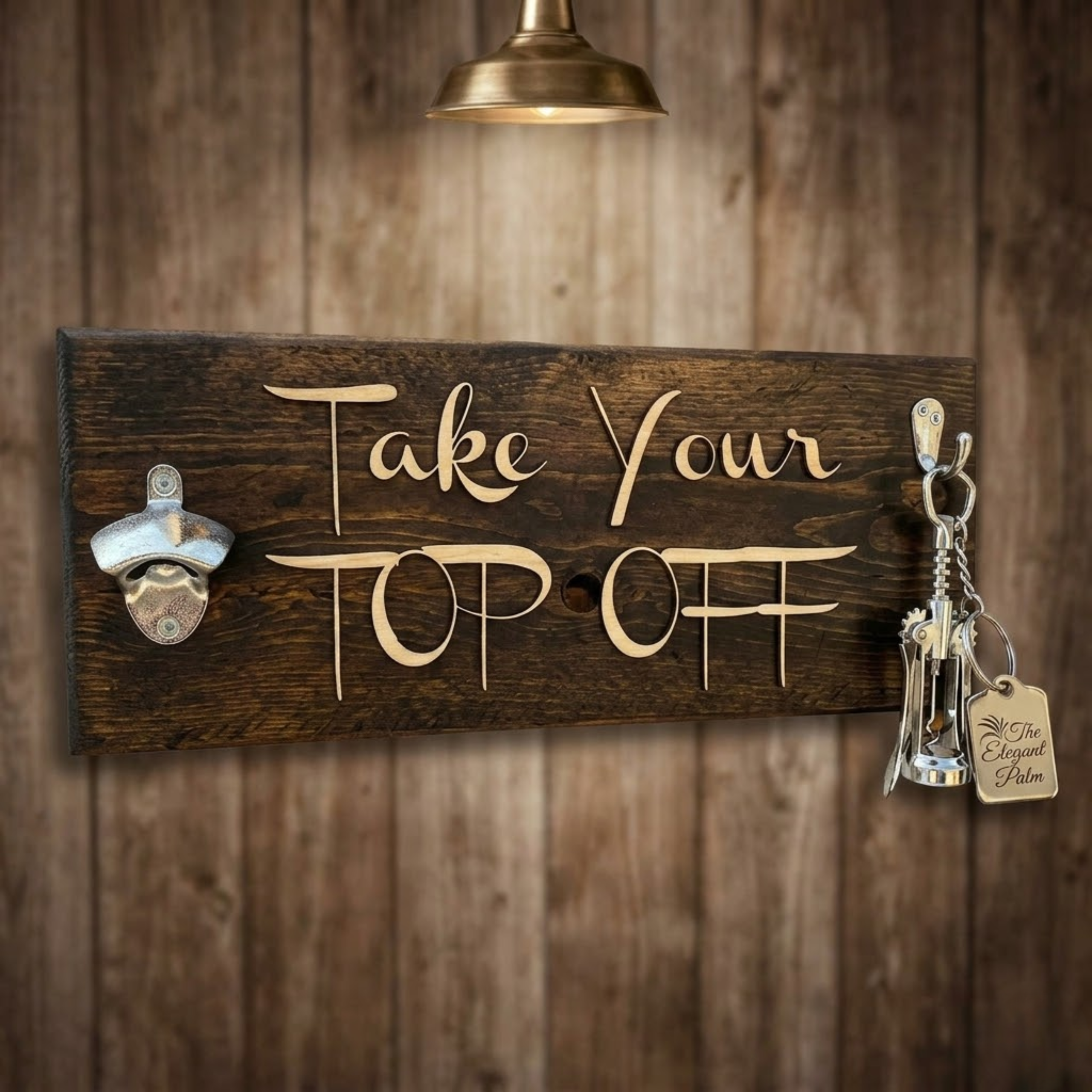 Take Your Top Off Dual Wall Mount Bottle Opener