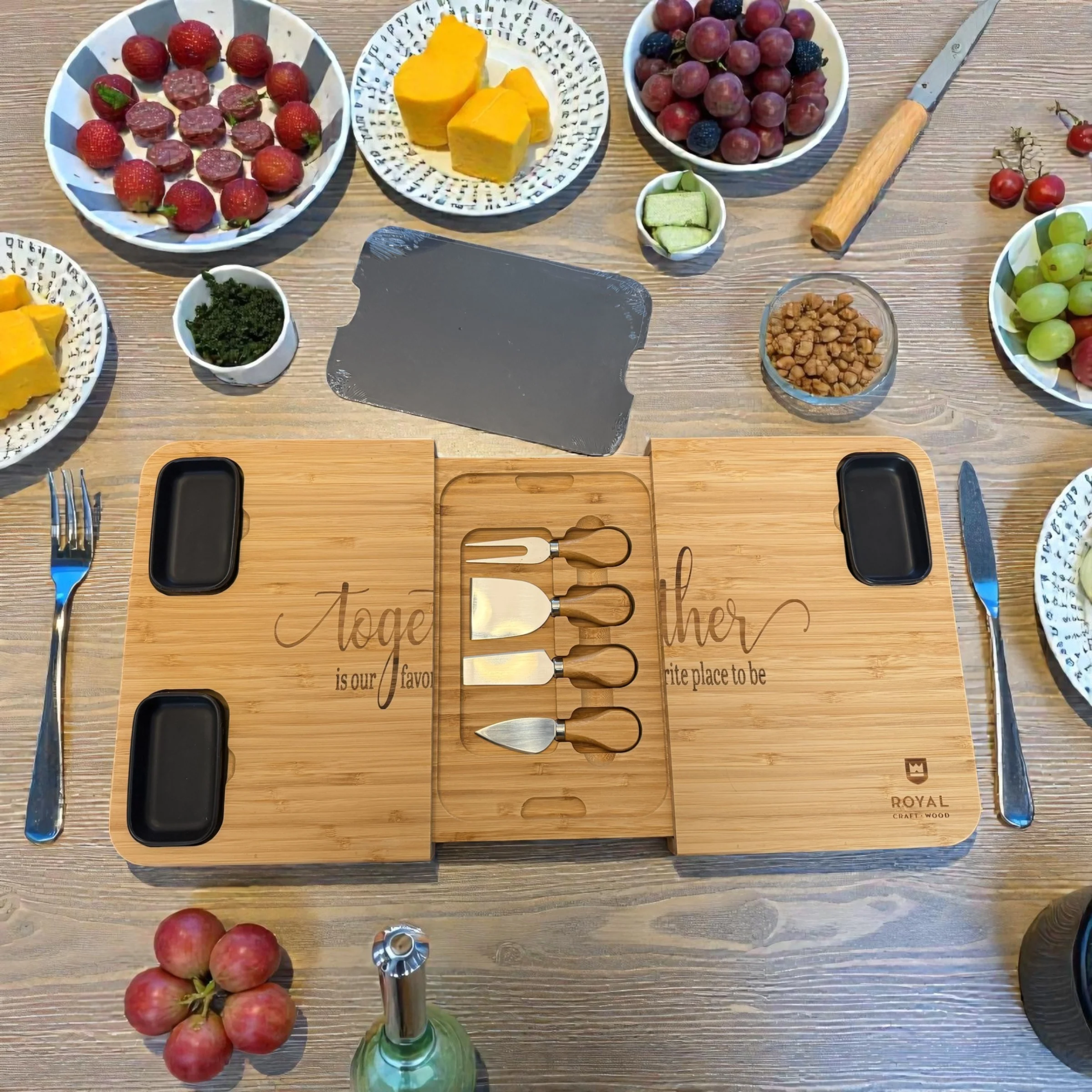 Together Is Our Favorite Place to Be  XL Charcuterie Board