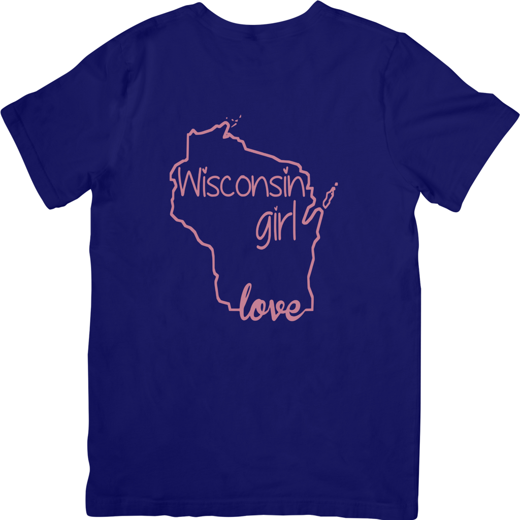 Wisconsin Girl Love Tshirt