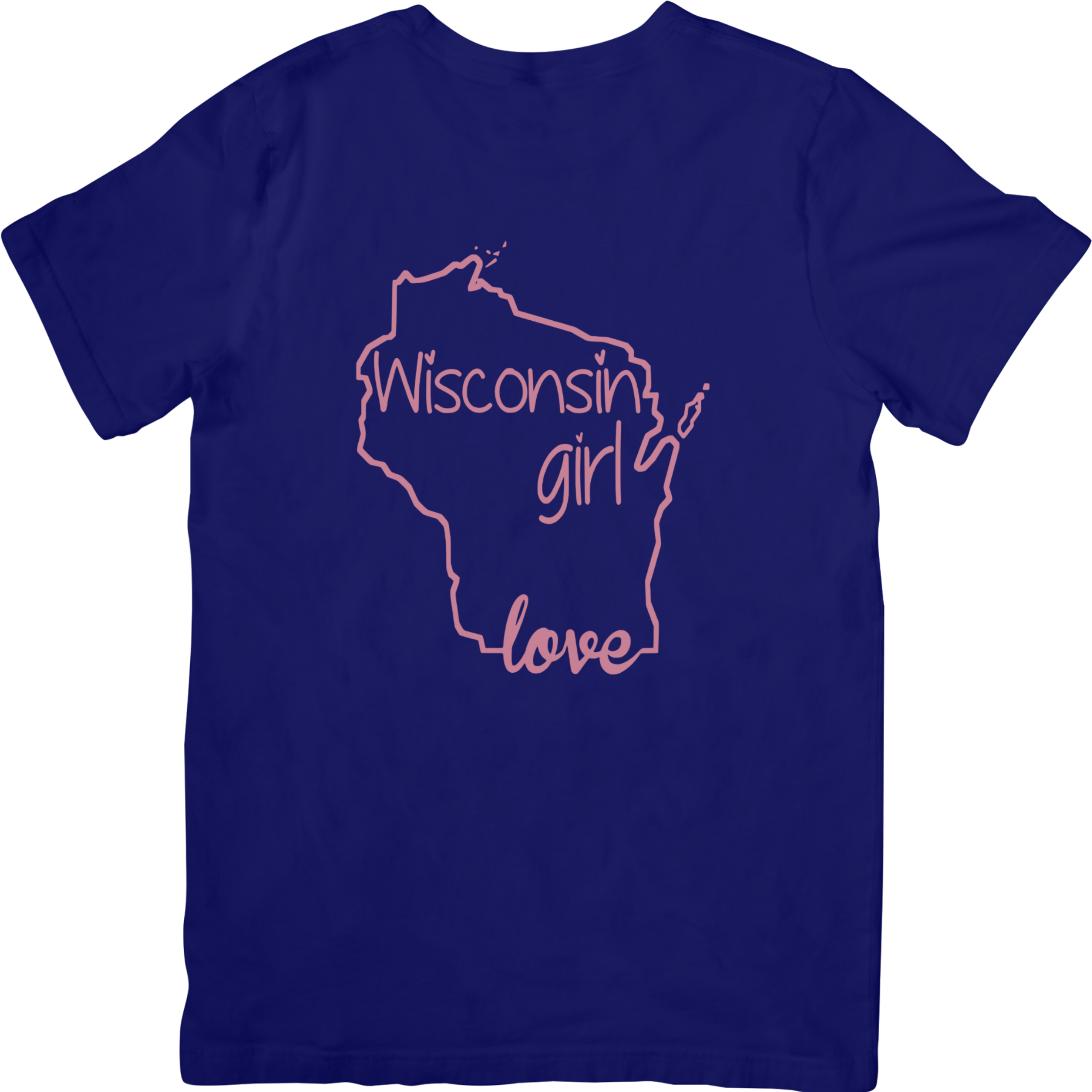 Wisconsin Girl Love Tshirt