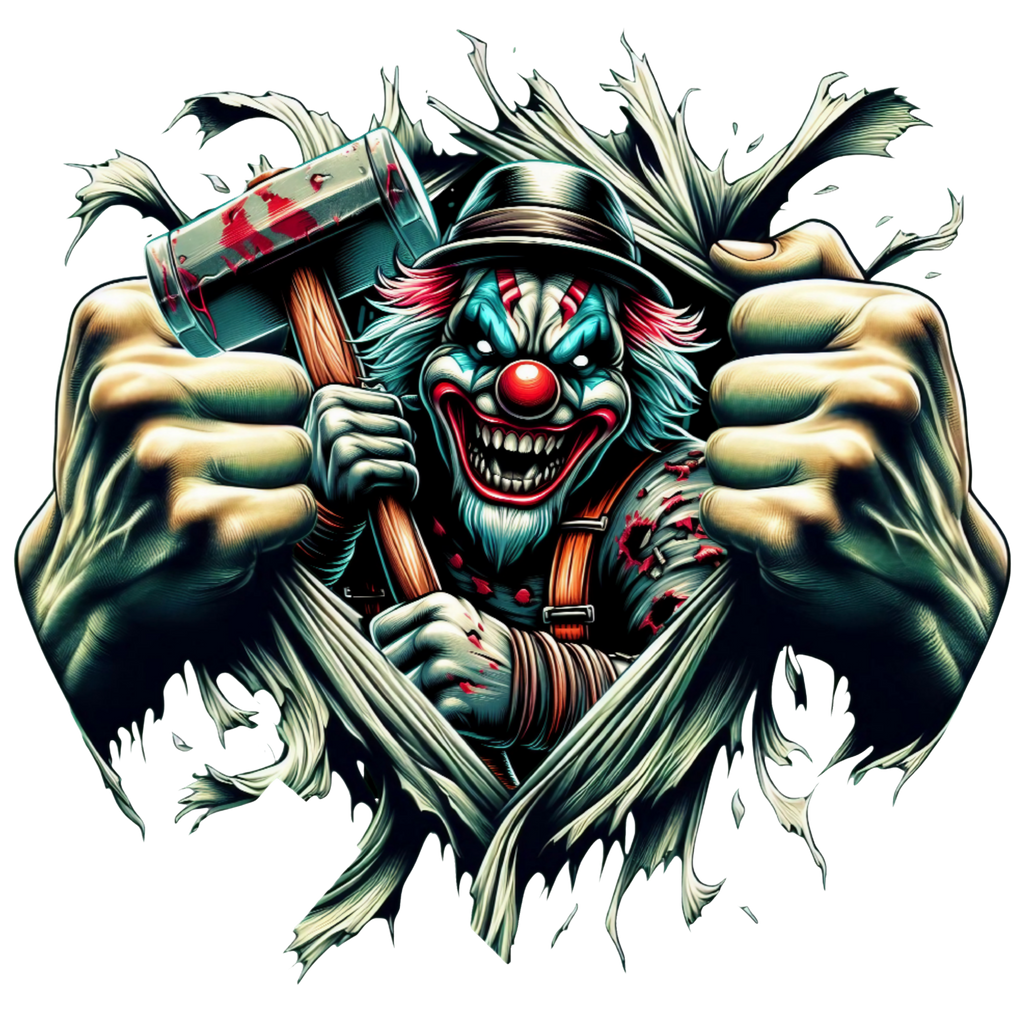 3D Clown Tshirt