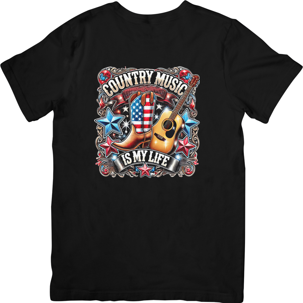 Country Music Is My Life Tshirt