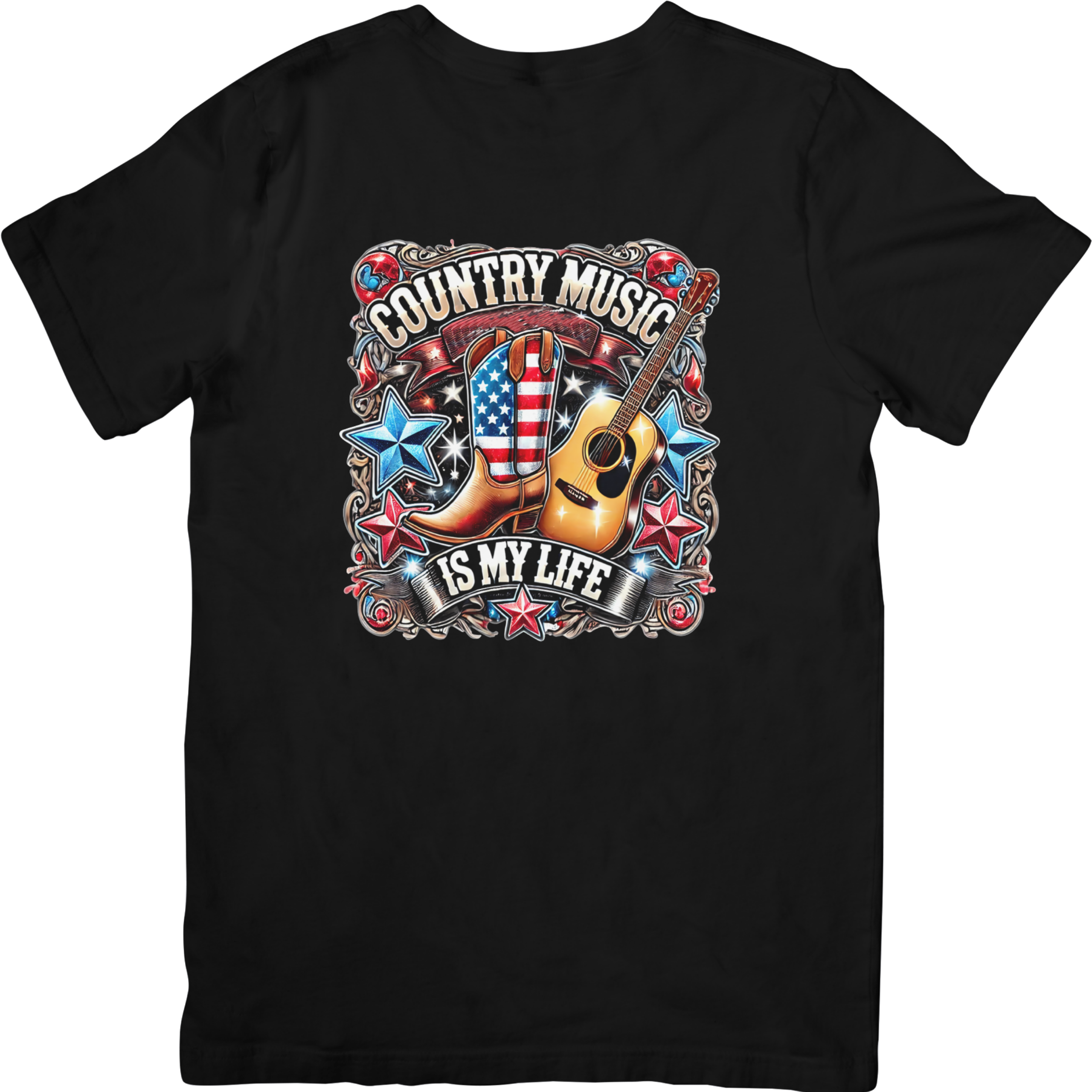 Country Music Is My Life Tshirt