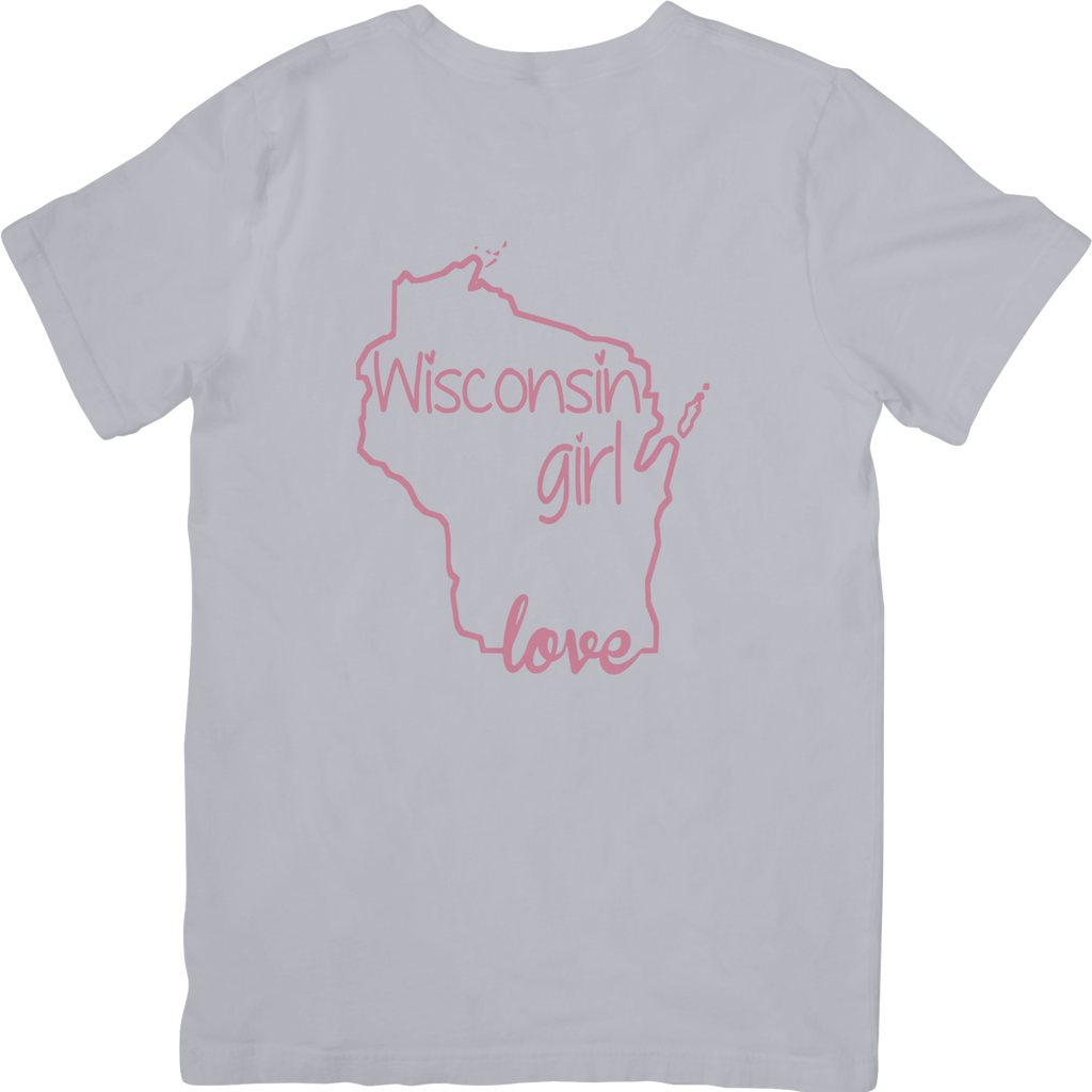 Wisconsin Girl Love Tshirt