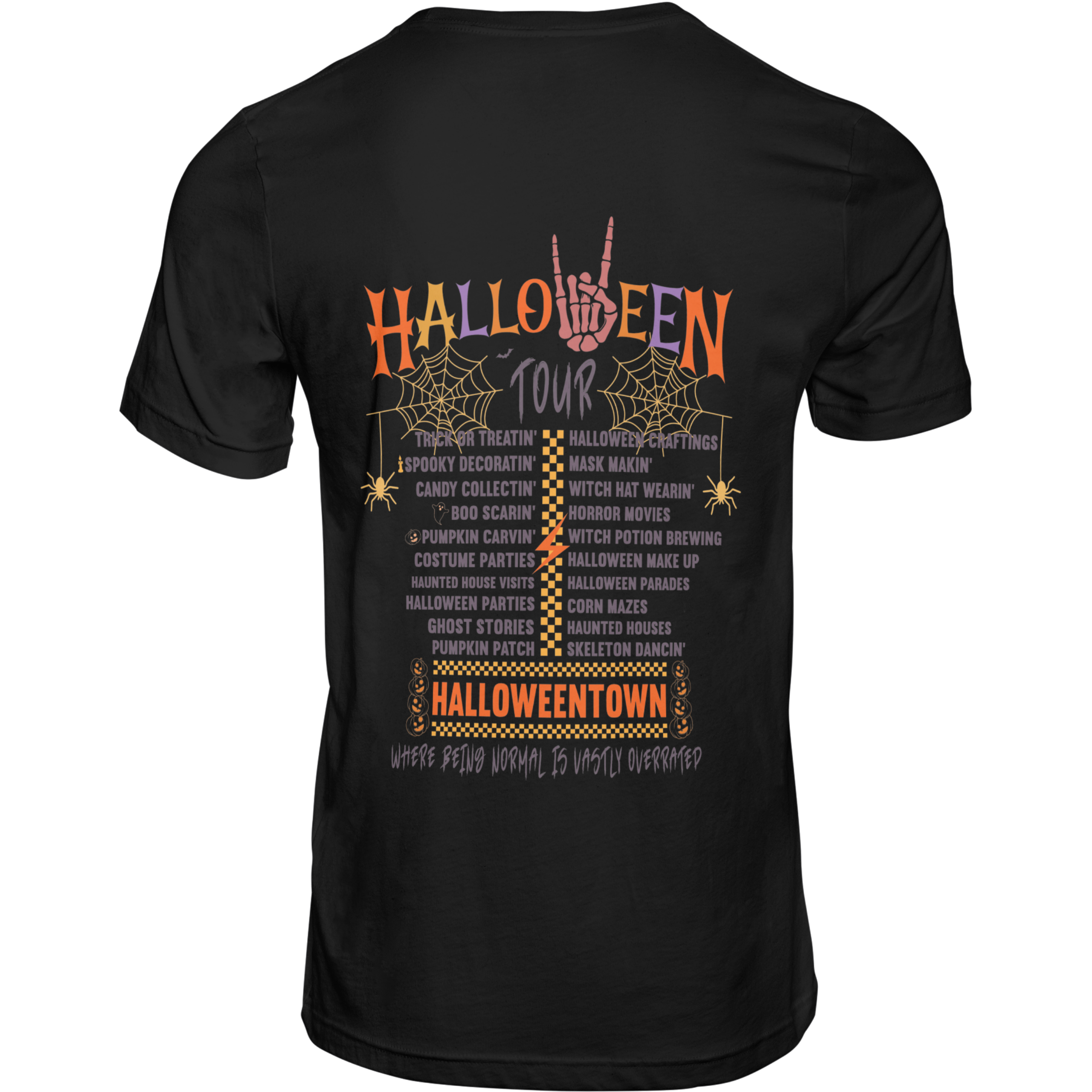 Halloween Tour - Double-Sided Tshirt!