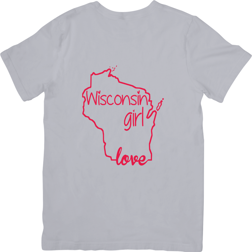 Wisconsin Girl Love Tshirt