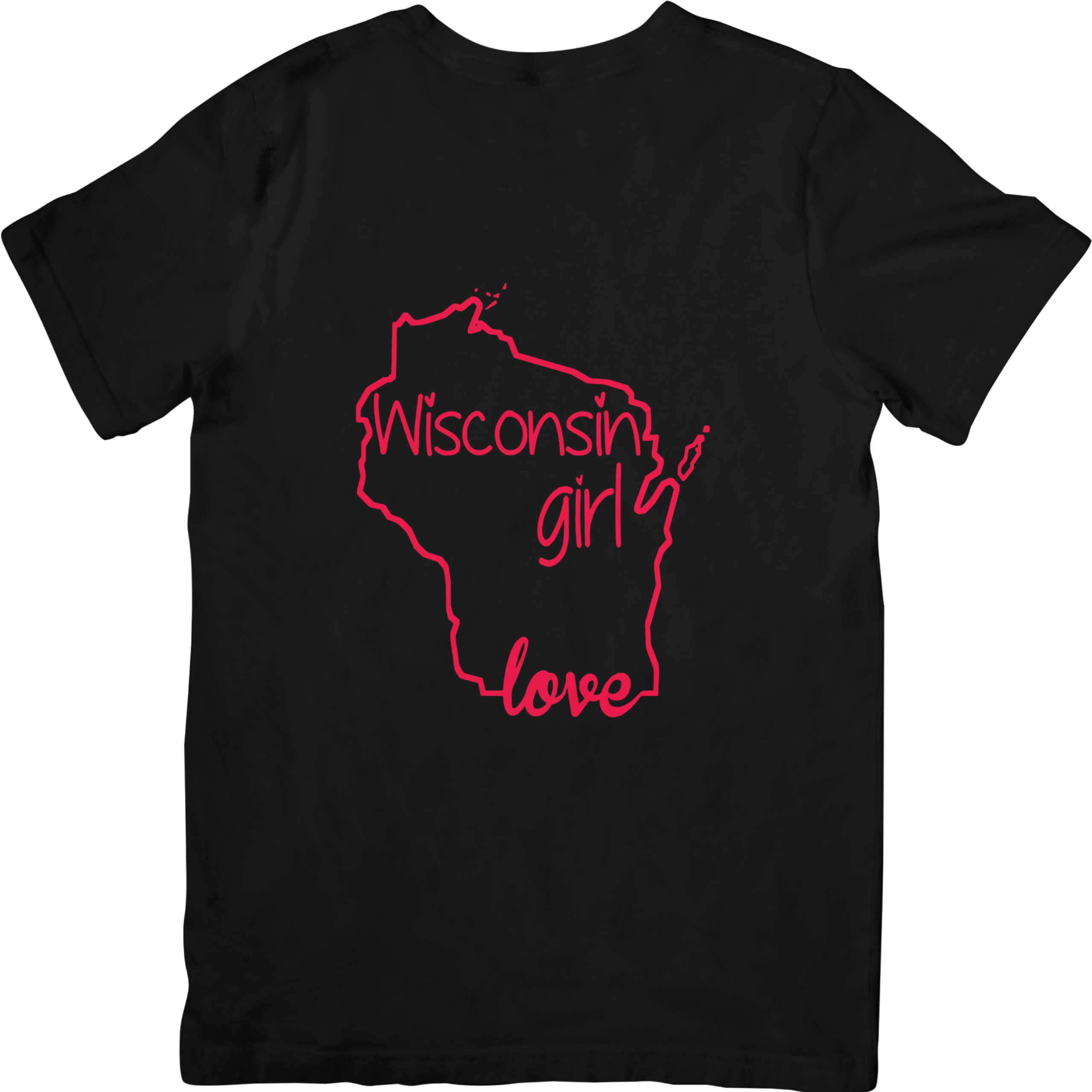 Wisconsin Girl Love Tshirt