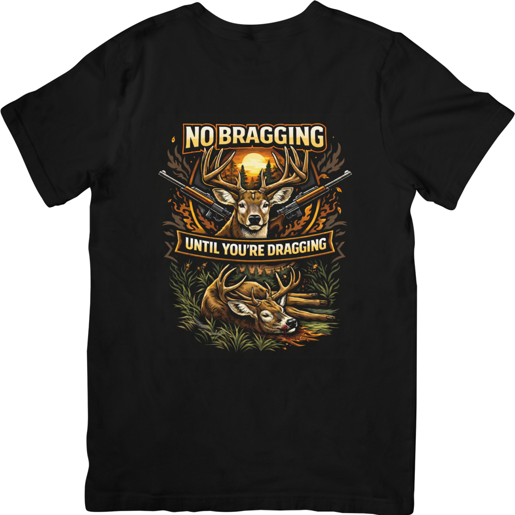 No Bragging Until You're Dragging Tshirt