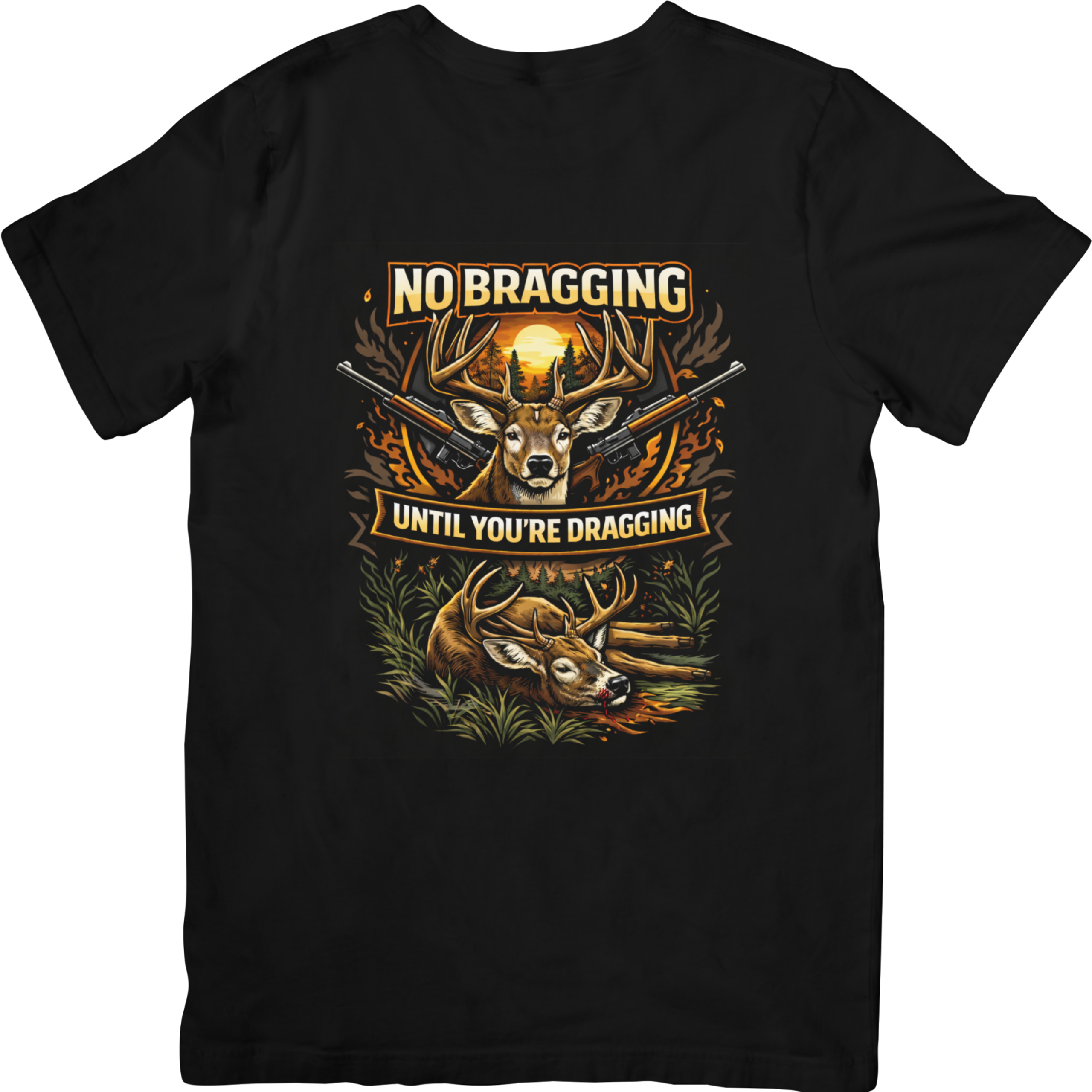 No Bragging Until You're Dragging Tshirt