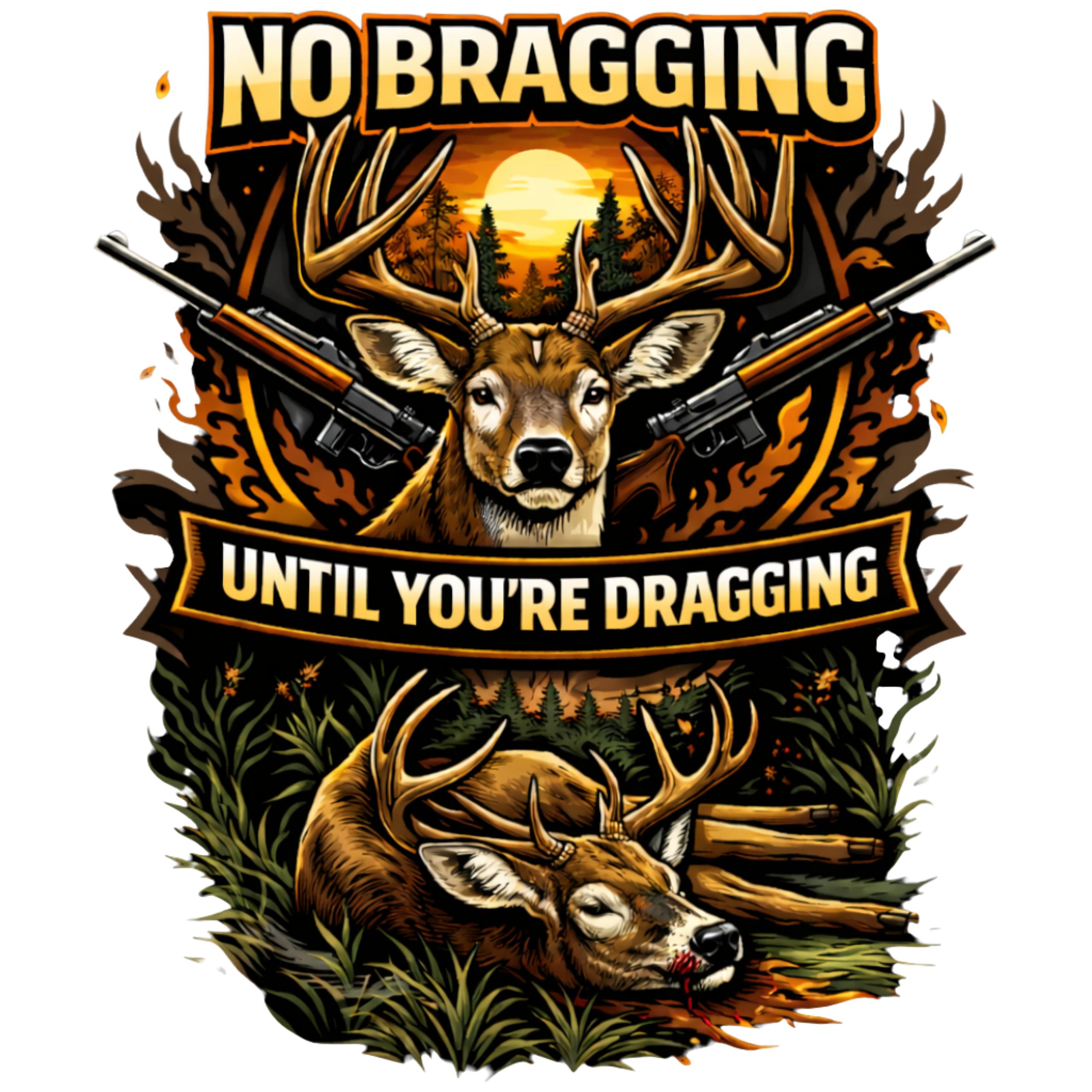 No Bragging Until You're Dragging SuperSoft Sweatshirt