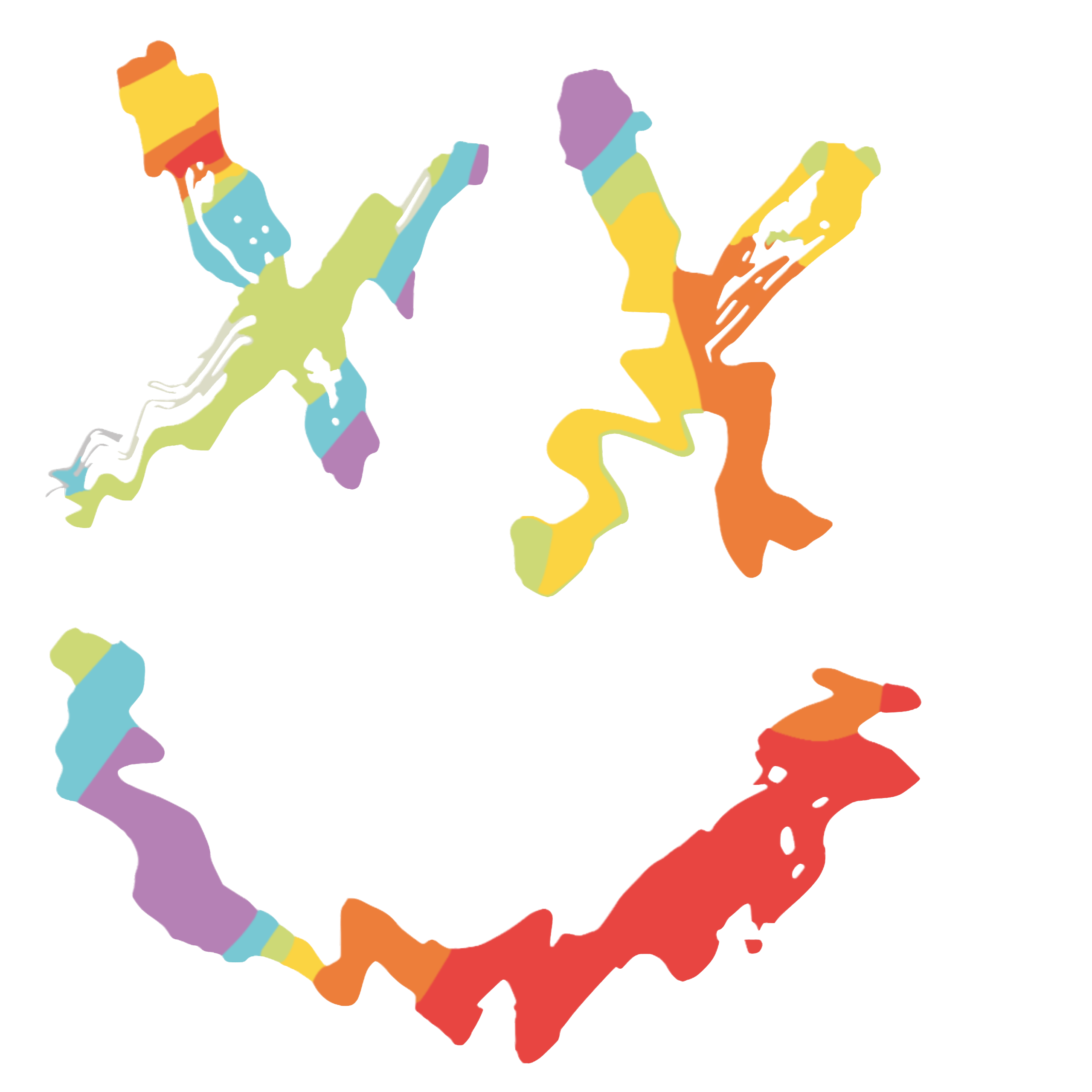 Painted Smiley Tshirt