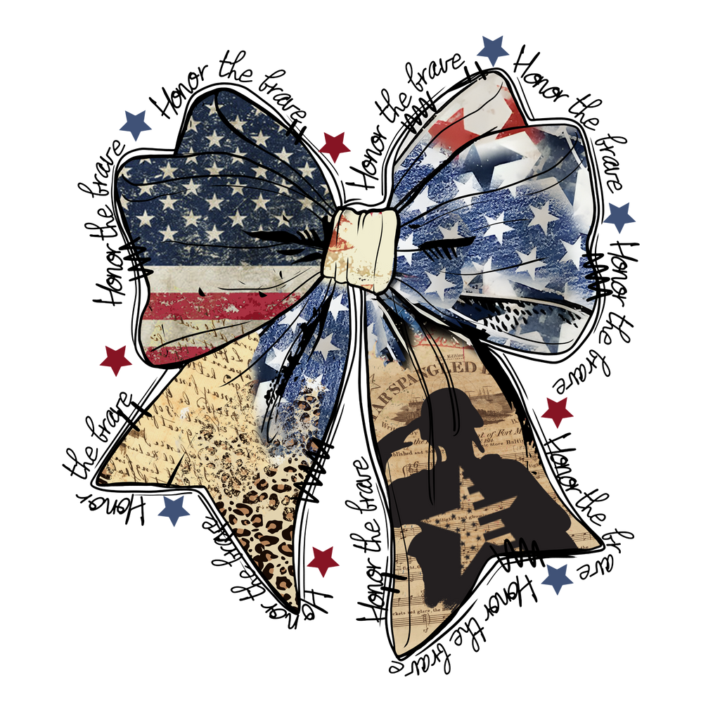 Patriotic Bow Tshirt