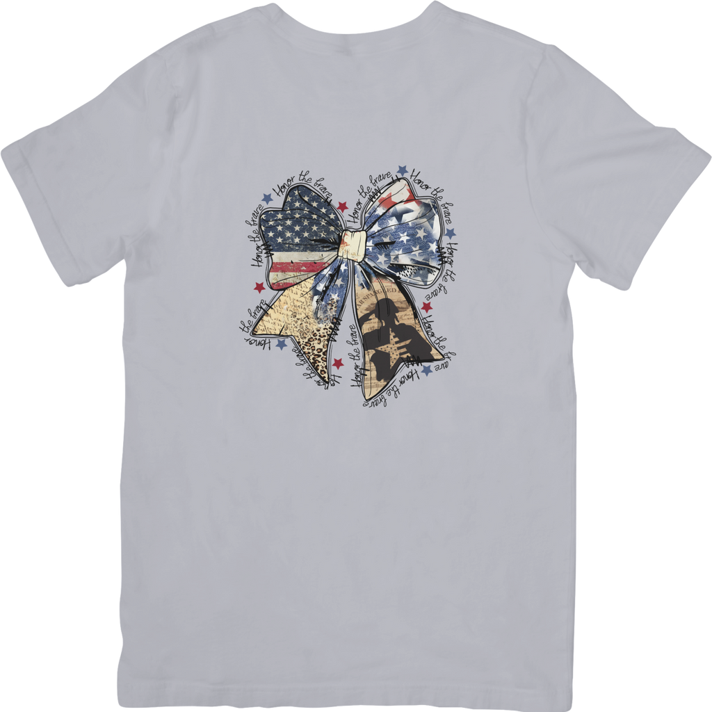 Patriotic Bow Tshirt