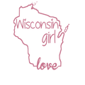 Wisconsin Girl Love Tshirt