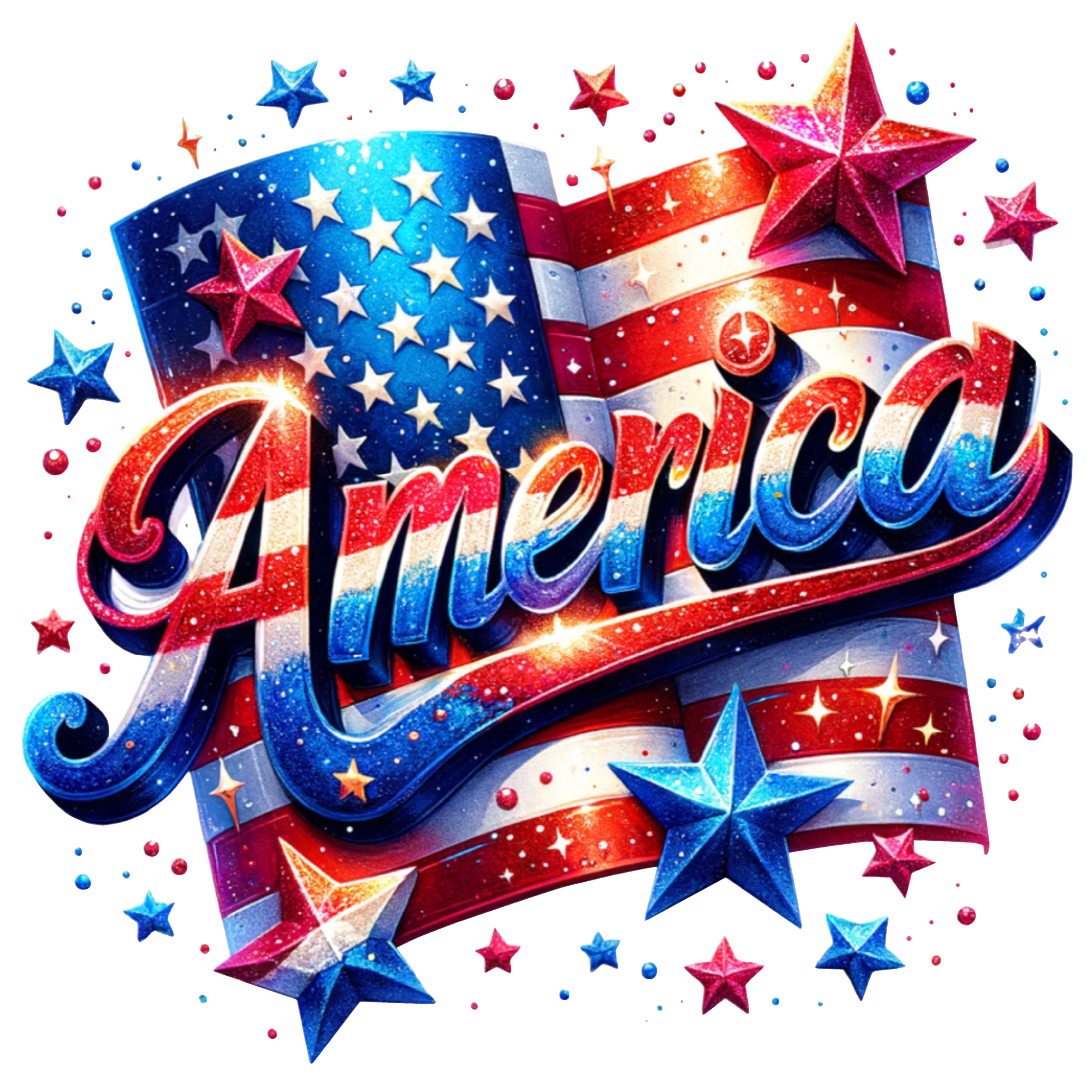 "America" Gray Tshirt