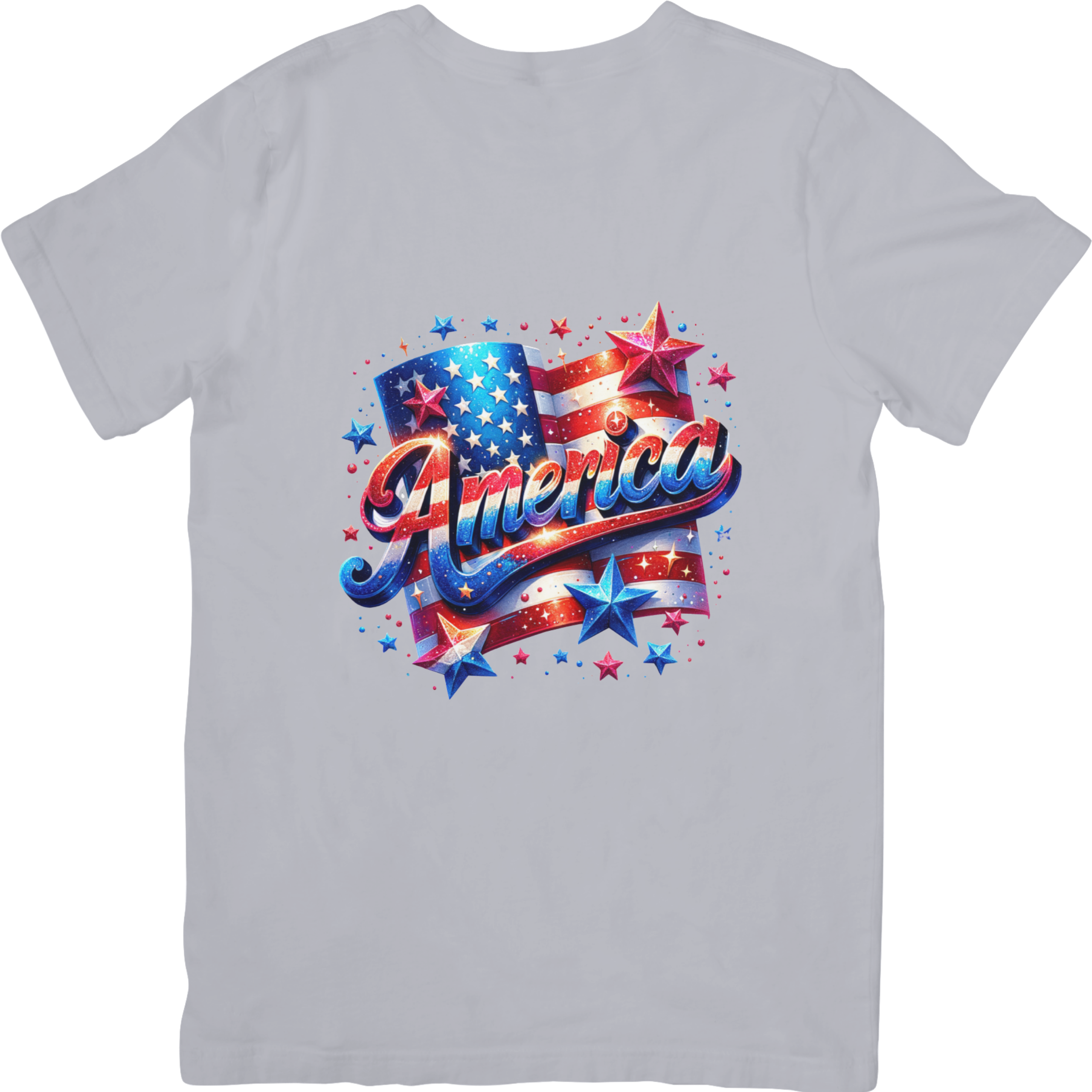 "America" Gray Tshirt