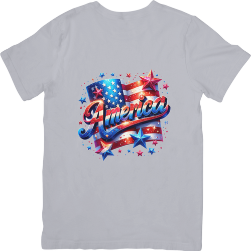 "America" Gray Tshirt