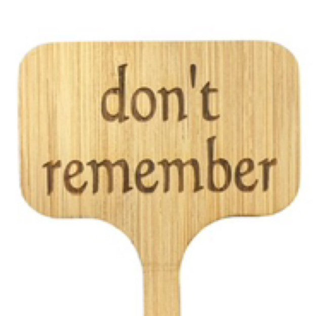 Don’t remember